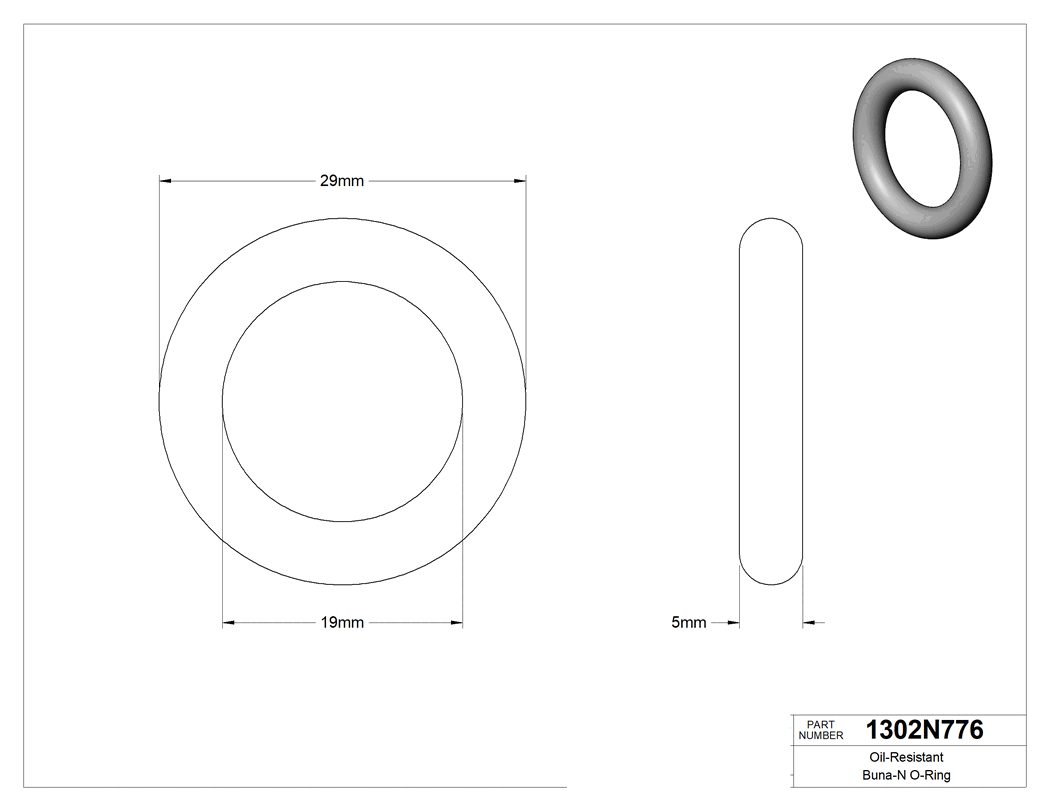 Technical drawing - 1302N776
